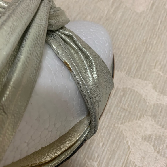 STYLISH PLATFORM AND STACKED HEELED SLIDES - Picture 6 of 6